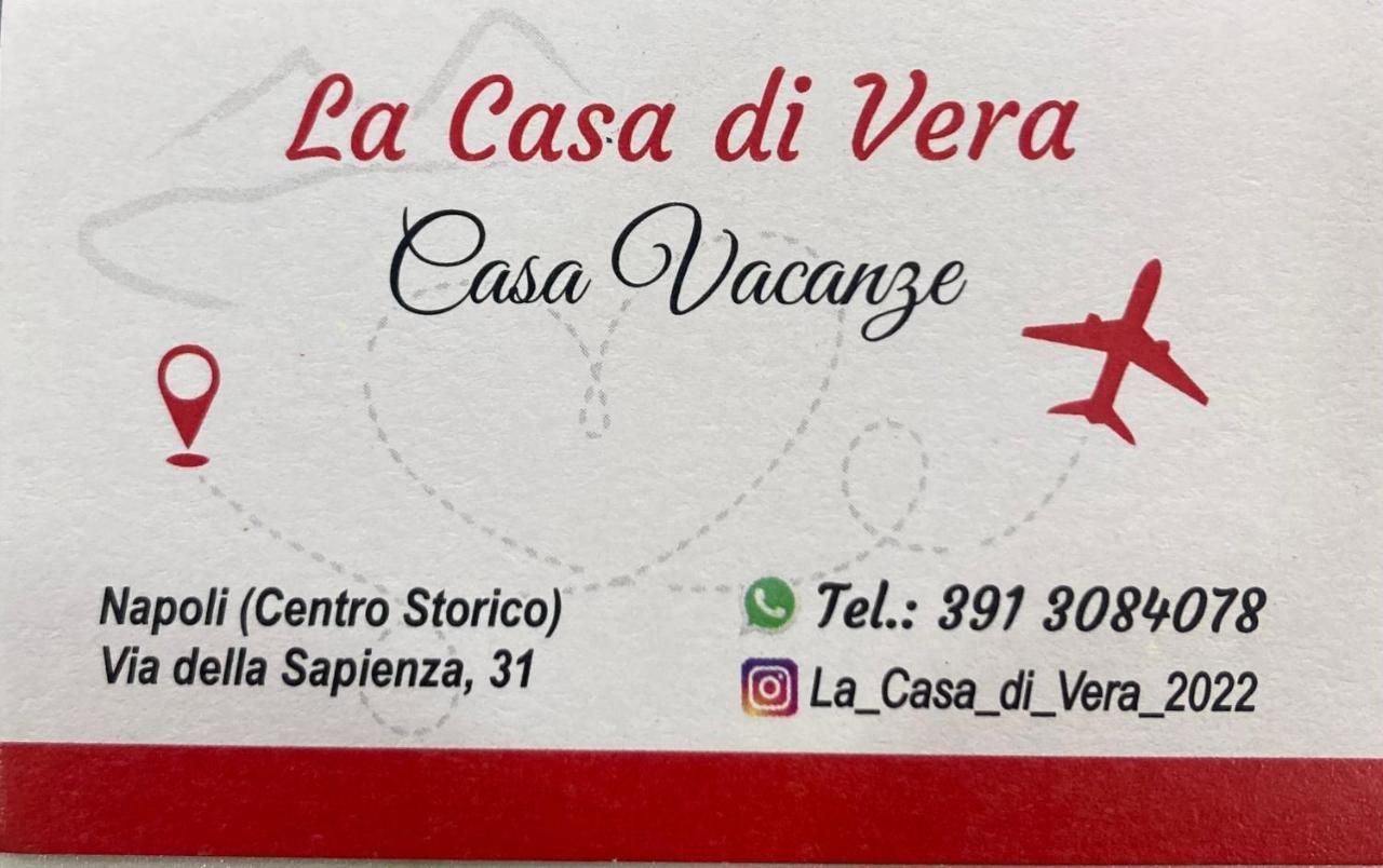 La Casa Di Vera Napoli Eksteriør bilde